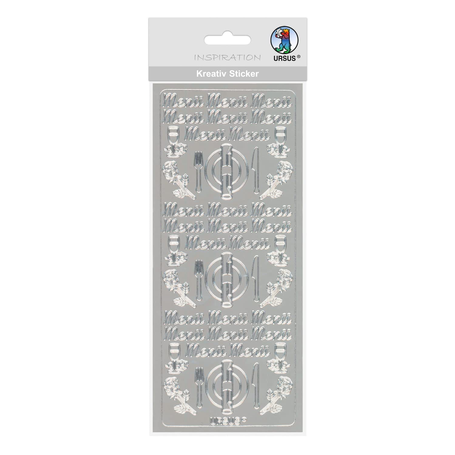 ursus-59260005-kreativ-sticker-set-wedding-1-selbstklebende-sticker-15-bogen image 4
