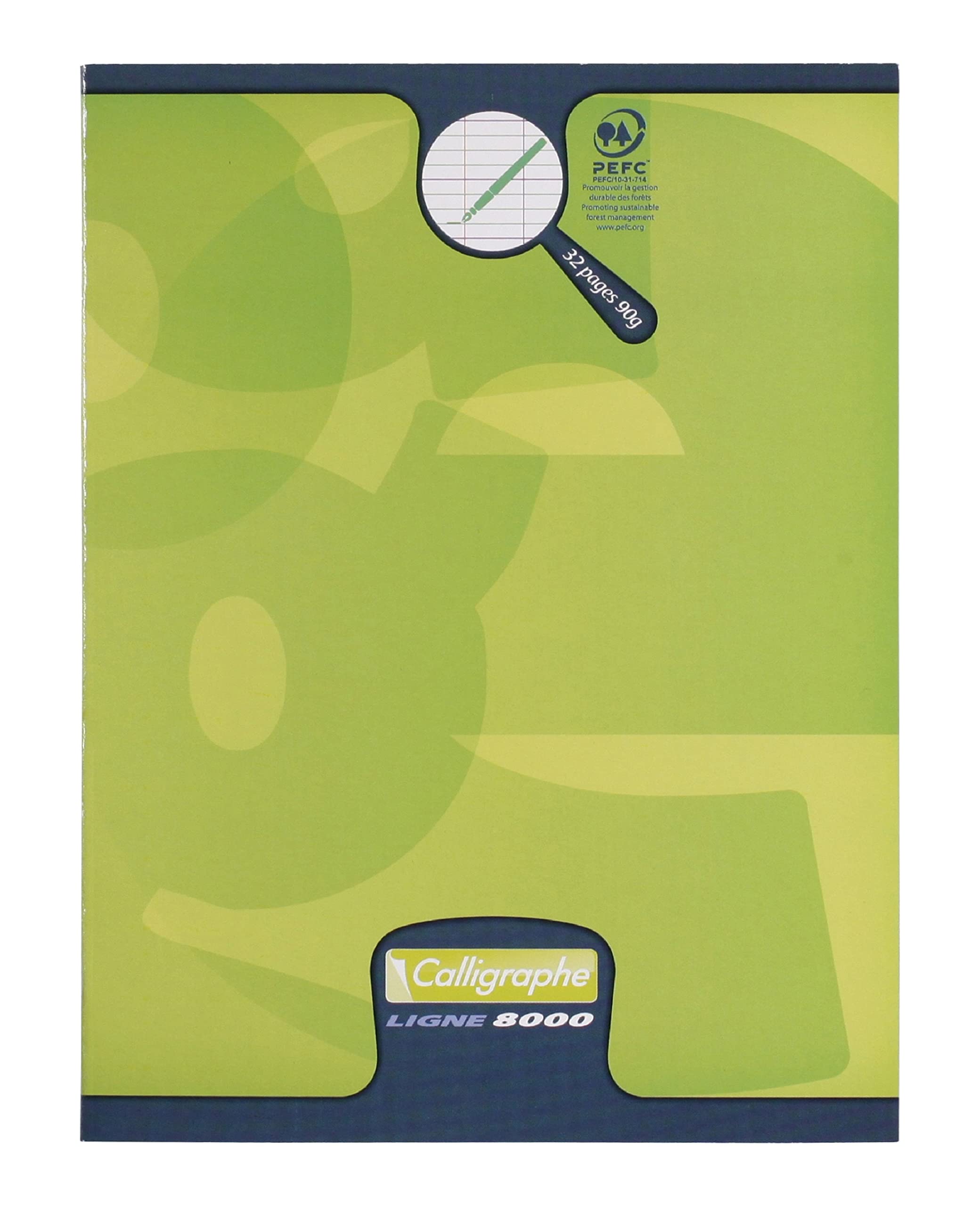 clairefontaine-calligraphe-108704c-heft-17x22-cm-16-blatt-lineatur-16-16-90g-gr- image 6