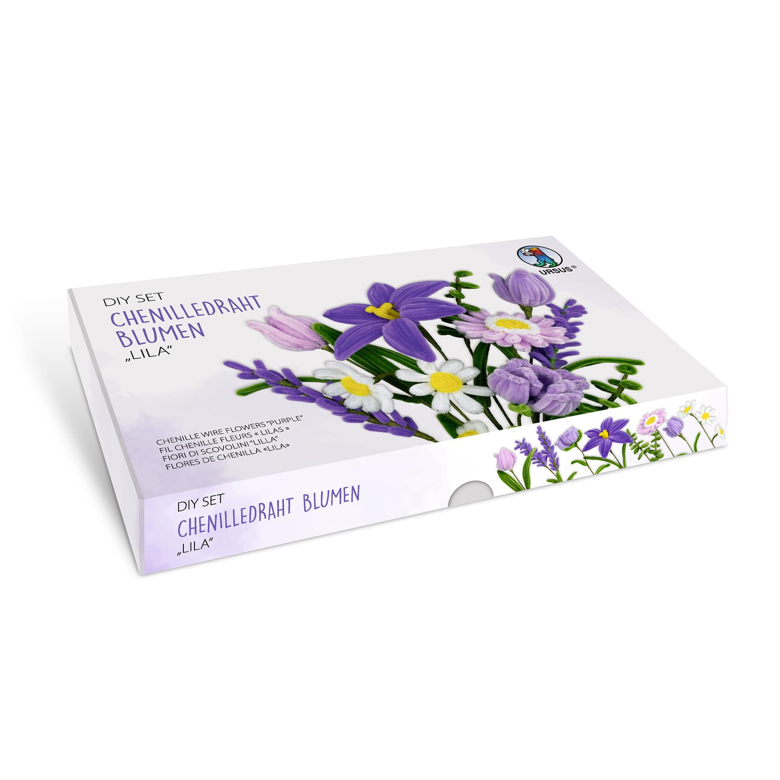 ursus-diy-set-blumen-lila-27040002-blumenstrau-aus-chenilledraht-basteln image 1
