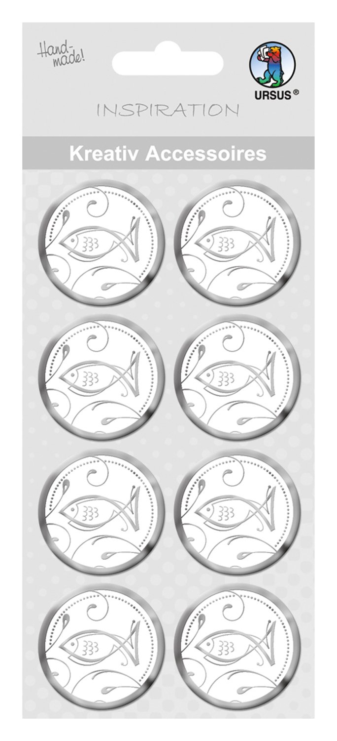 ursus-kreativ-accessoires-charity-kelch-silber-selbstklebend-8-st-ck image 3