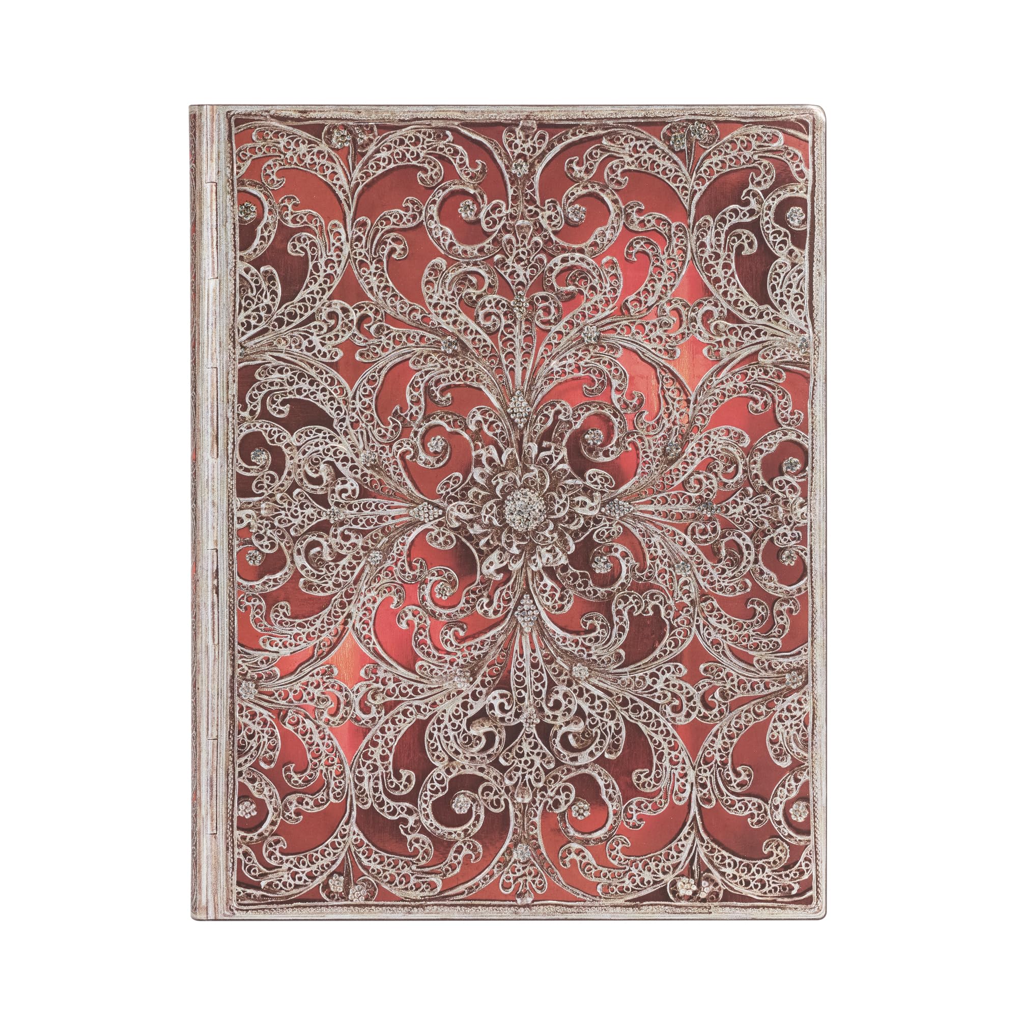 paperblanks-garnet-silver-filigree-ultra-softcover-flexi-journal-liniert-mit-ela image 1