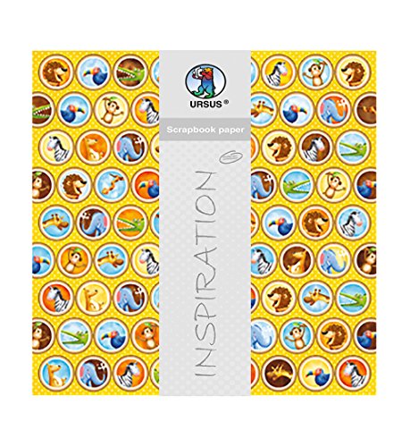 ursus-premium-glitter-scrapbook-paper-703000187-zoo-designkarton-30-5-x-30-5-cm- image 3