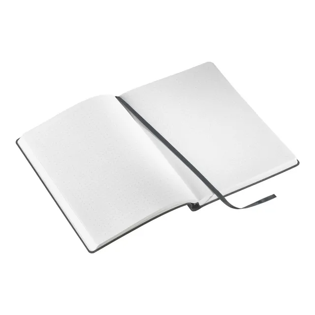 hahnem-hle-finenotes-manuscript-notebook-a5-punktiert-100g-m-recyclingleder-beig image 1