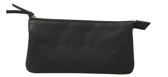 clairefontaine-410006c-schlamperm-ppchen-aus-lammleder-22x11-cm-schwarz image 1