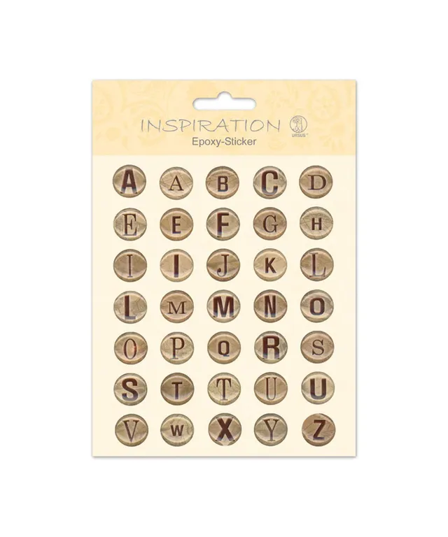ursus-59750008-epoxy-sticker-buchstaben-35-st-ck-kunstharz-selbstklebend image 1