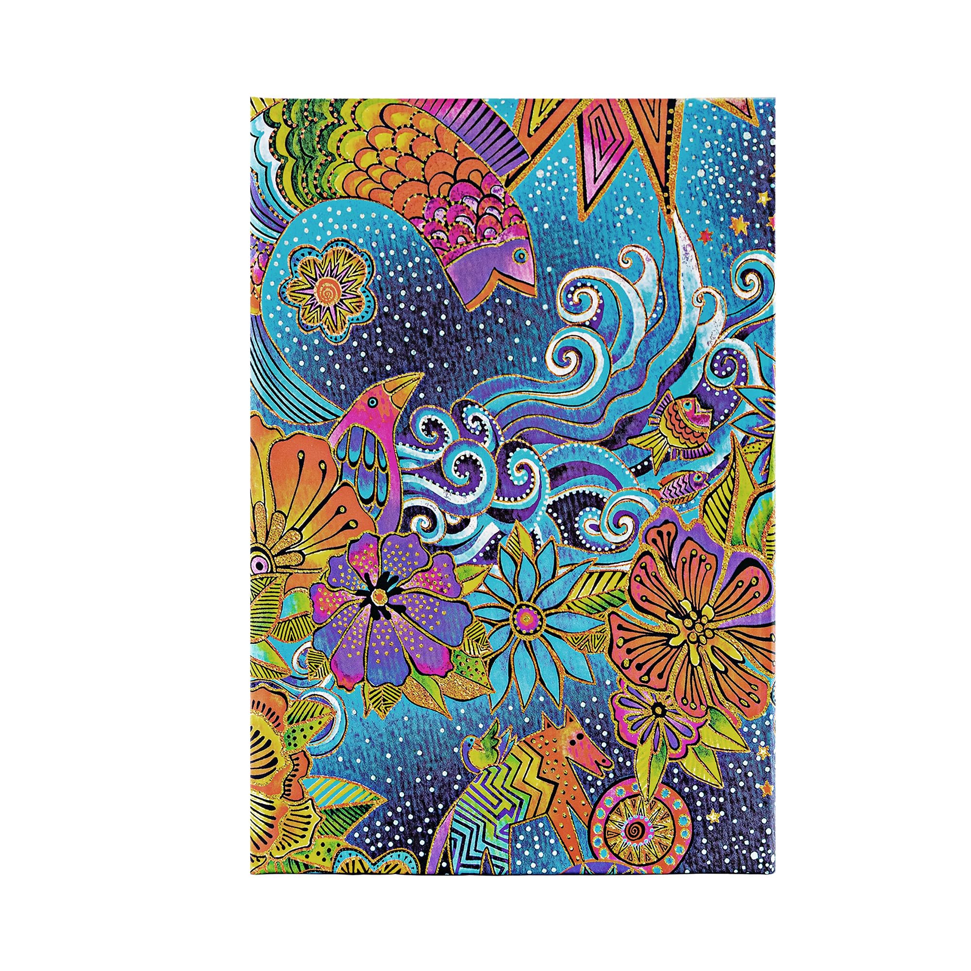 paperblanks-celestial-magic-mini-notizbuch-liniert-hardcover-mit-klappumschlag image 2