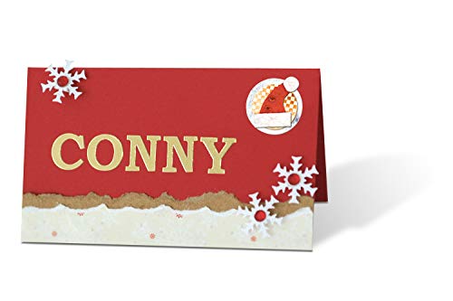 ursus-564000165-kreativ-accessoires-weihnachtsm-tze-selbstklebend-6-st-ck image 4