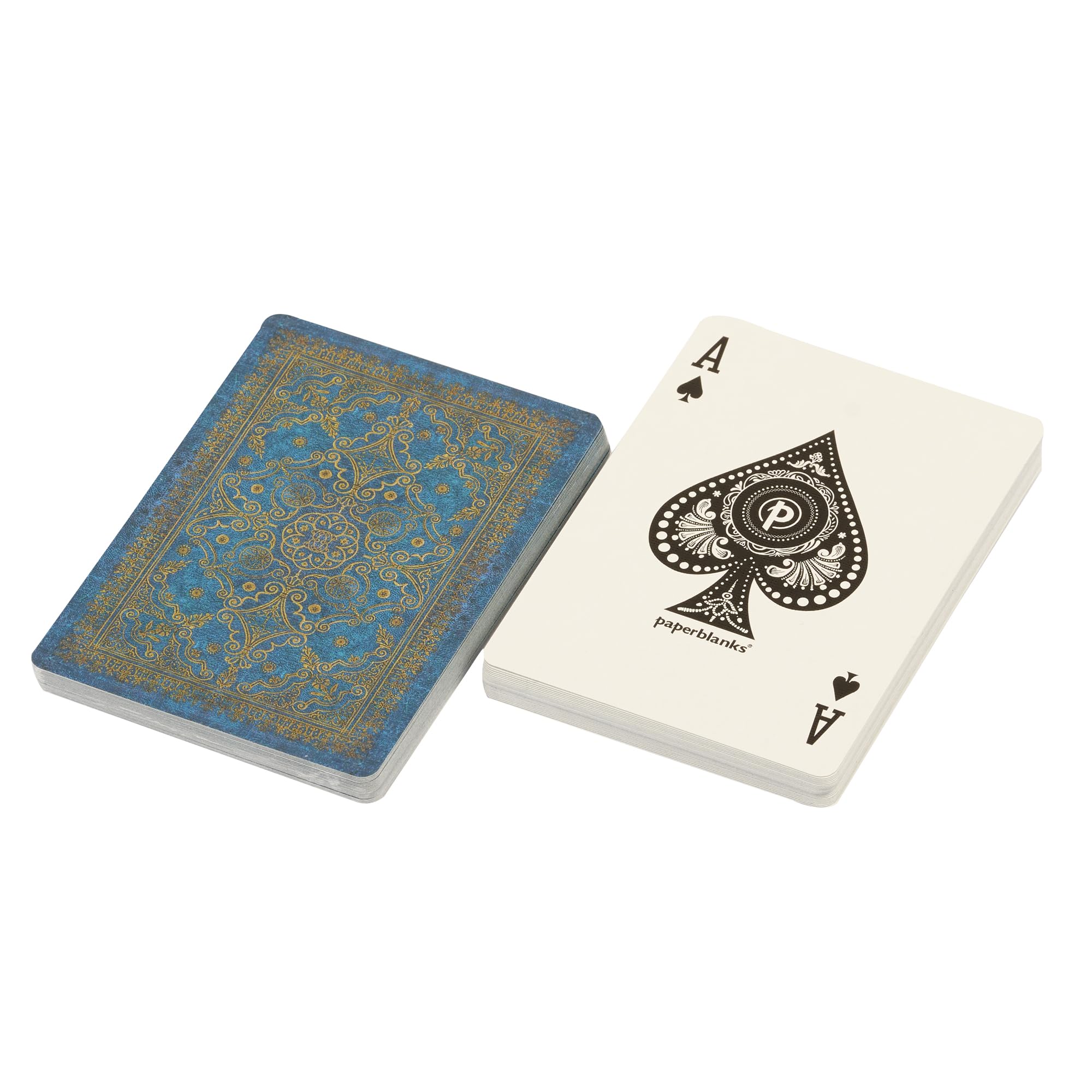 paperblanks-azure-equinoxe-spielkarten-standard-deck image 2