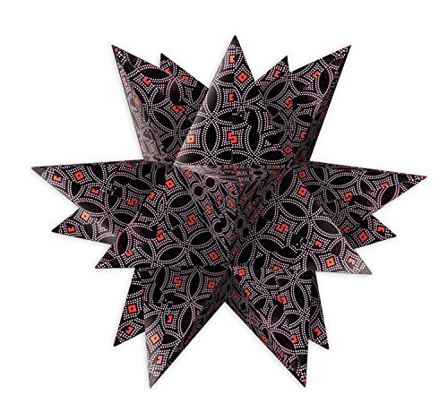 ursus-aurelio-stern-gala-faltbl-tter-weihnachtsstern-bastelset-schwarz-rosa-rot- image 7