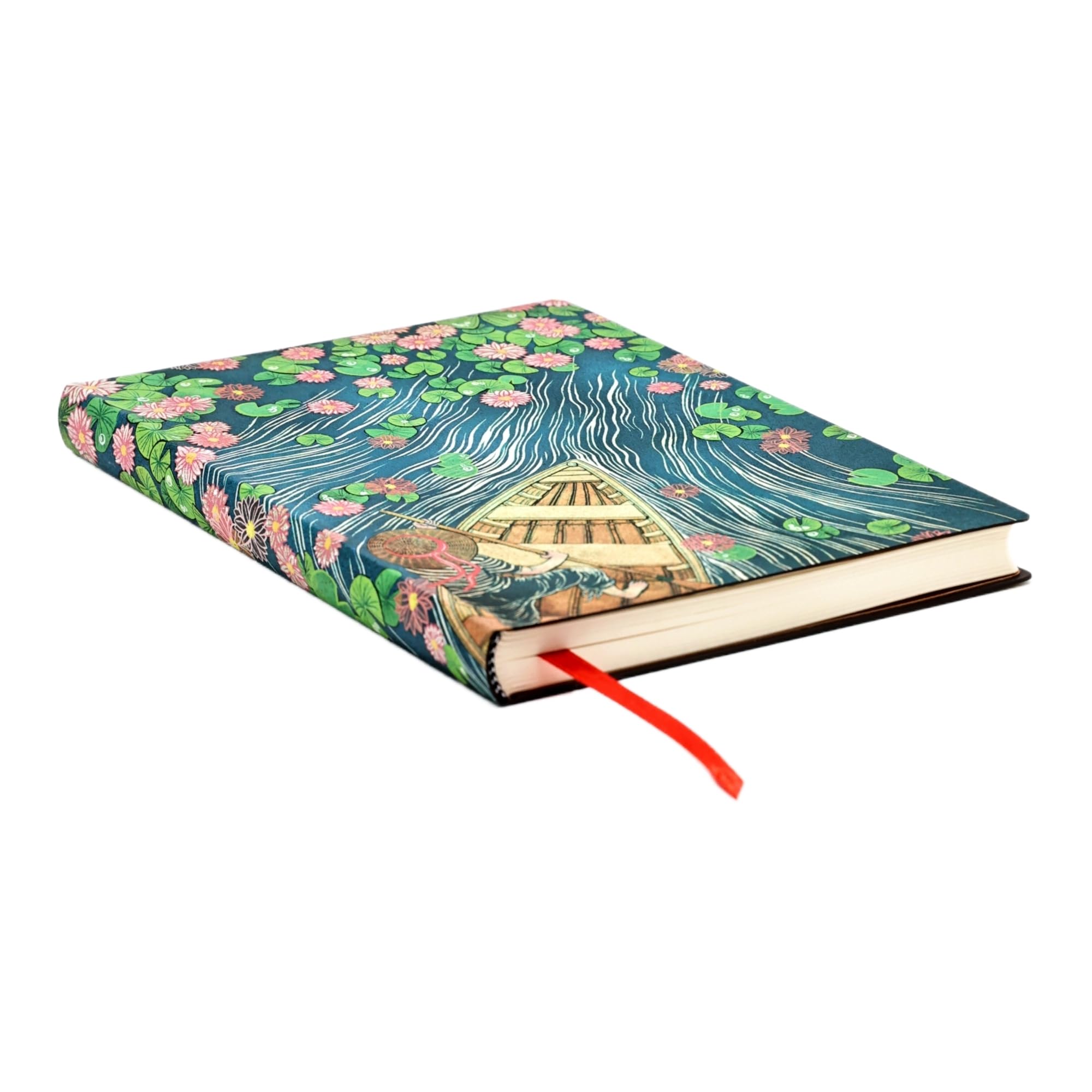 paperblanks-lotus-river-living-with-yuko-midi-notizbuch-blanko-softcover-mit-gum image 3