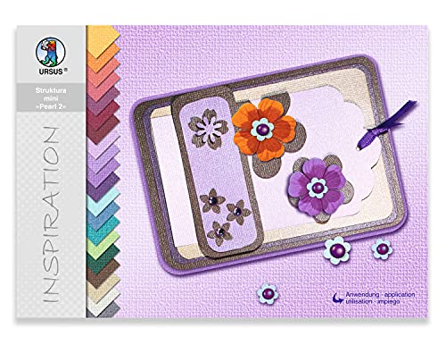 ursus-81406499-bastelblock-struktura-pearl-2-farbmix-a6-220g image 4