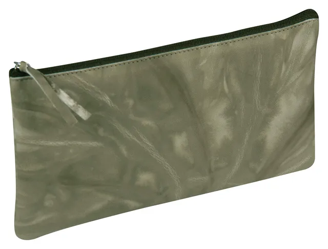 clairefontaine-410179c-schlamperm-ppchen-tie-dye-22x11-cm-lammleder-gr-n image 1