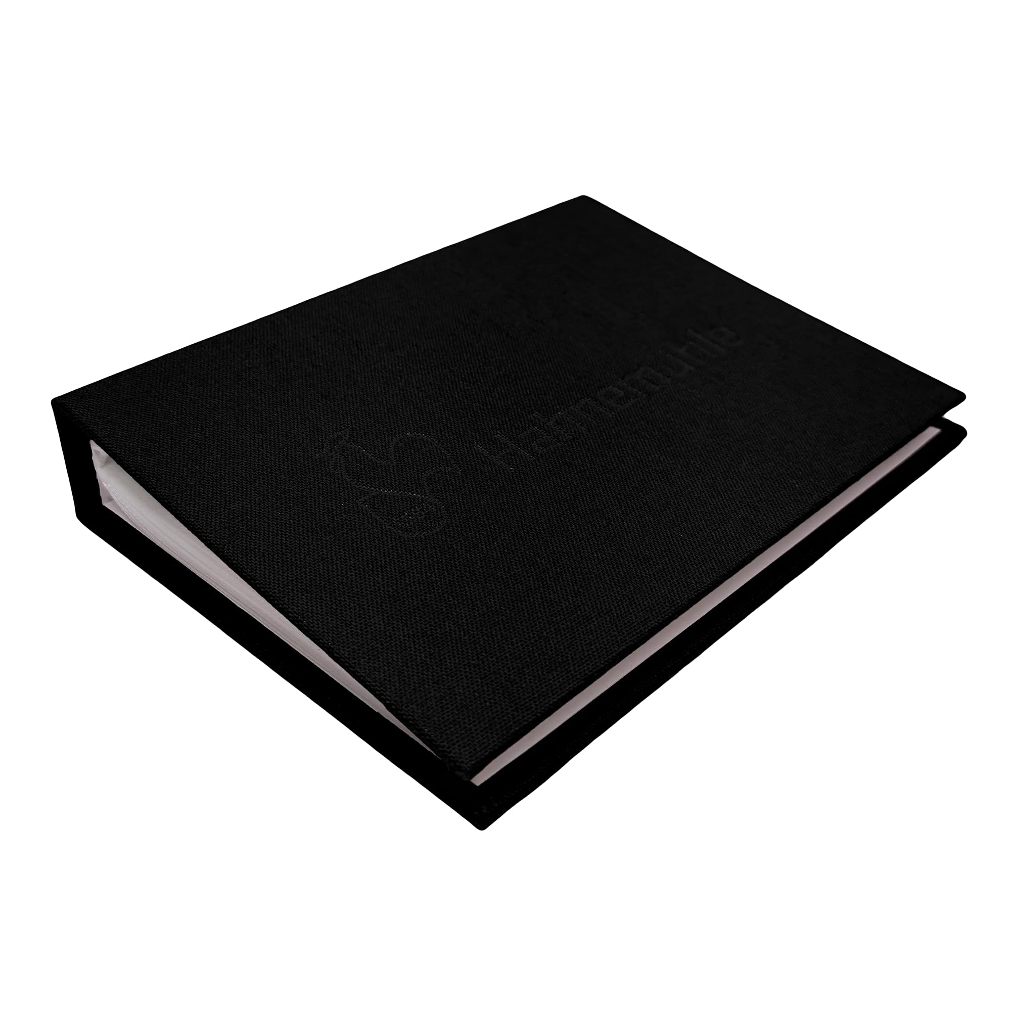 hahnem-hle-mini-fotoalbum-10x15-cm-leinencover-schwarz-f-r-40-fotos image 2