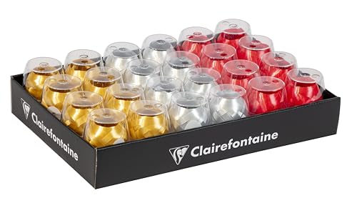 clairefontaine-611300c-geschenkband-box-24x-10-m-x-7-mm-gold-rot-wei-perlmutt image 7