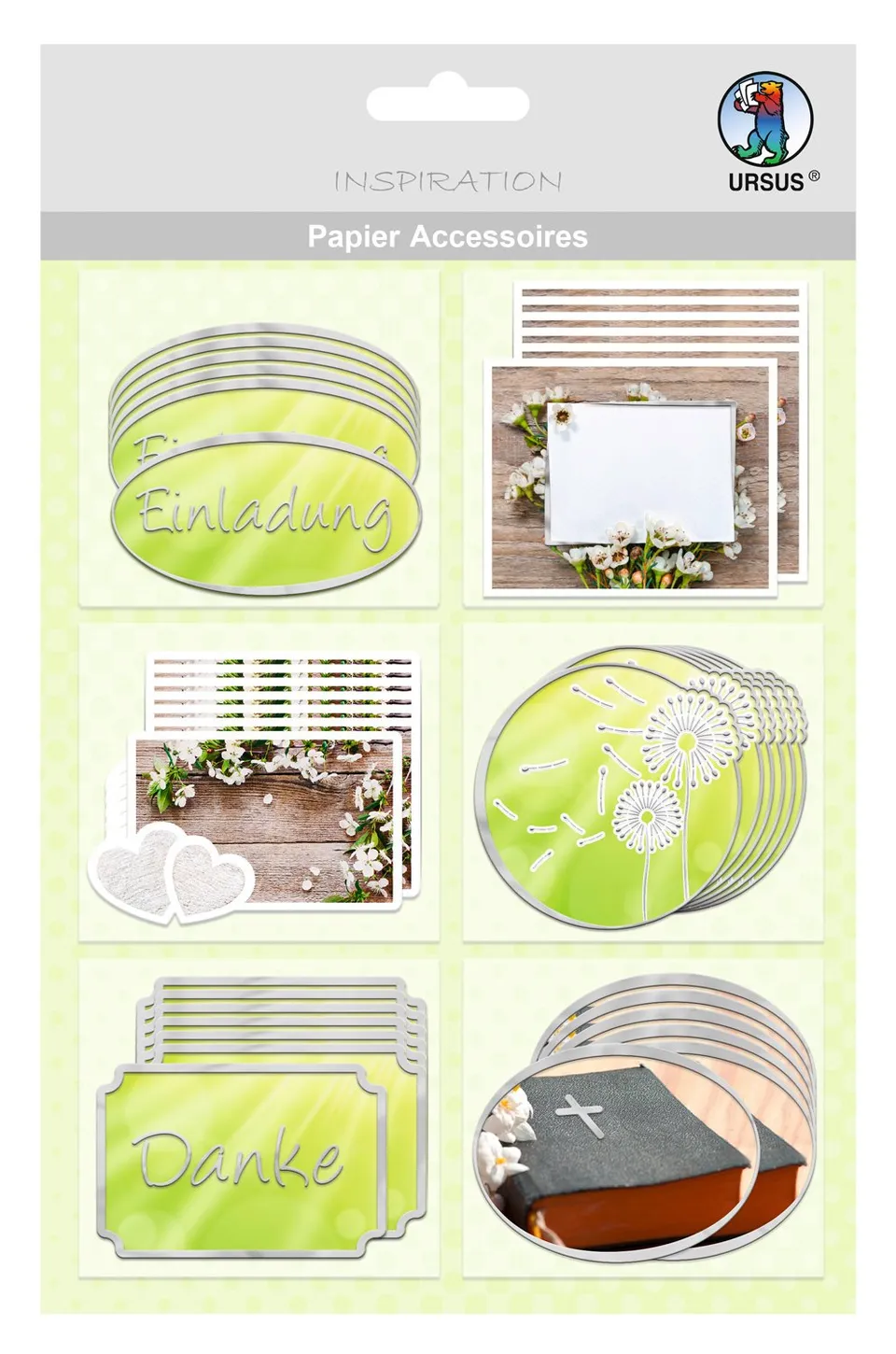 ursus-hope-papier-accessoires-christliche-symbole-36-teile-in-6-motiven image 1