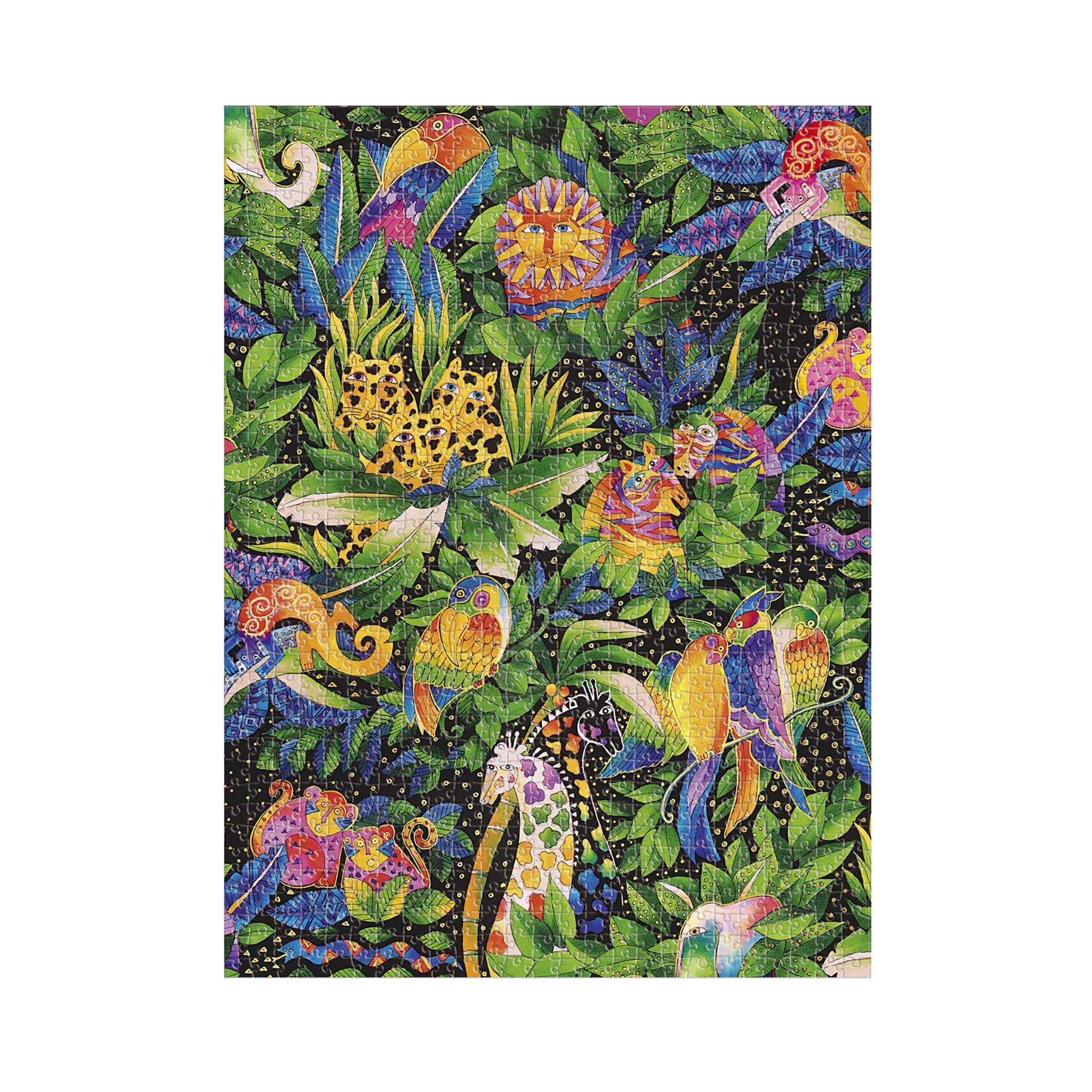 paperblanks-jungle-song-whimsical-creations-puzzle-1000-teile image 4