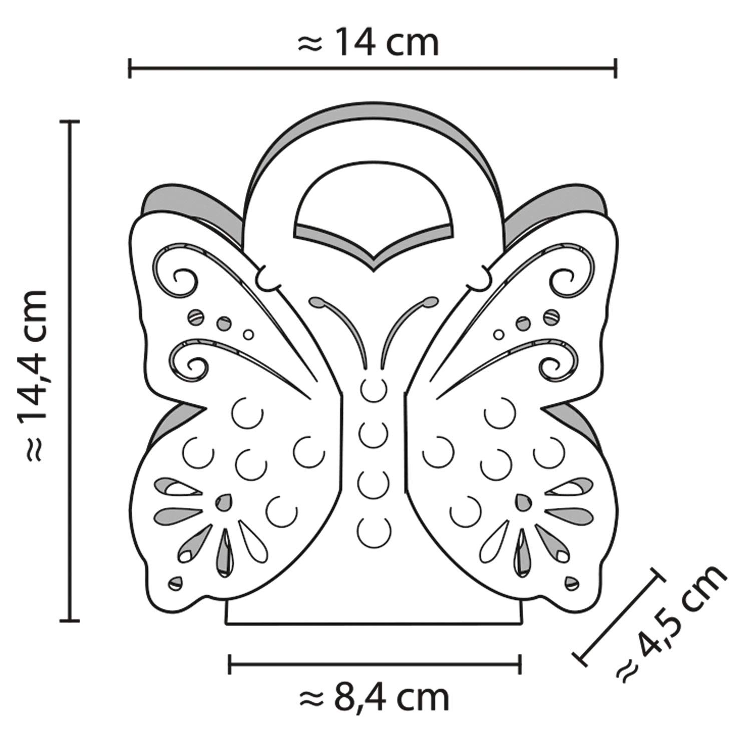 ursus-5-mini-taschen-schmetterling-dekorations-set image 4