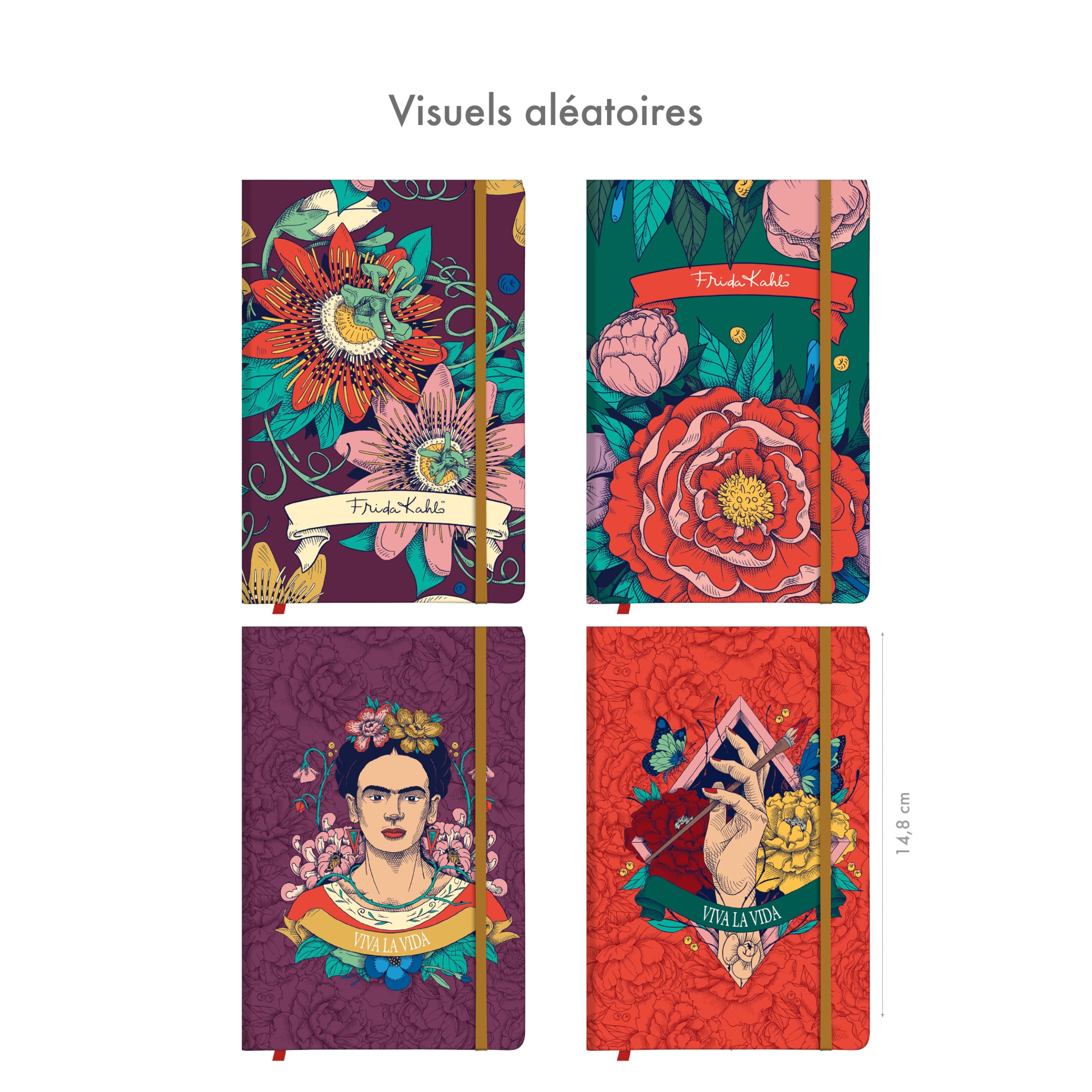 clairefontaine-116216c-notizbuch-hardcover-frida-kahlo-a6-10-5-x-14-8-cm-80-blat image 2