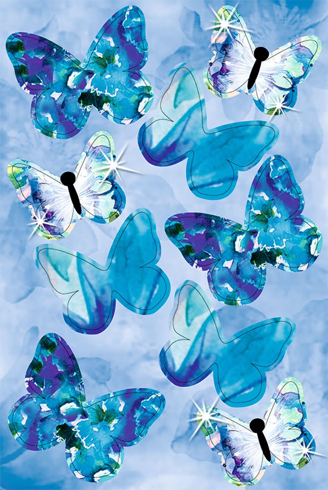 ursus-21940099f-deko-schmetterlinge-spring-bastelset-8-5-x-7-cm-24-st-ck image 3