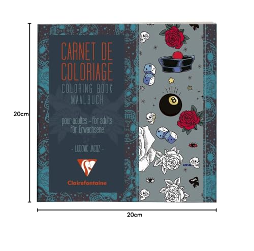 clairefontaine-malbuch-f-r-erwachsene-tattoo-20x20-cm-36-bilder image 4