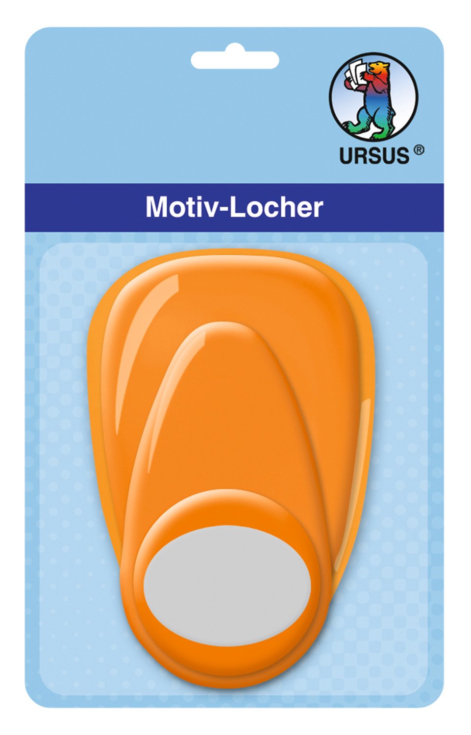 ursus-motivlocher-mit-hebel-mittel-fisch-25-4-mm-stanzer-orange image 5