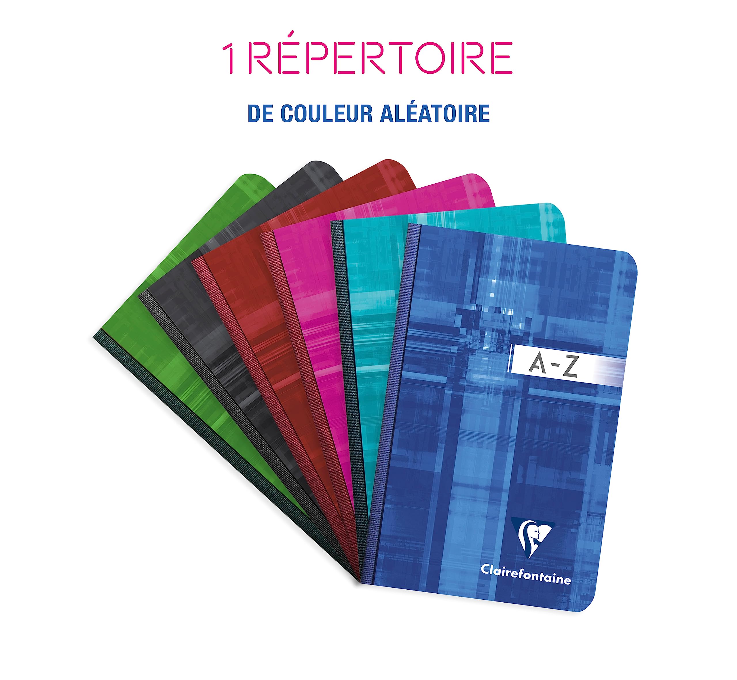 clairefontaine-9599c-adressbuch-vokabelheft-9-x-14-cm-kariert-90g-96-blatt image 2