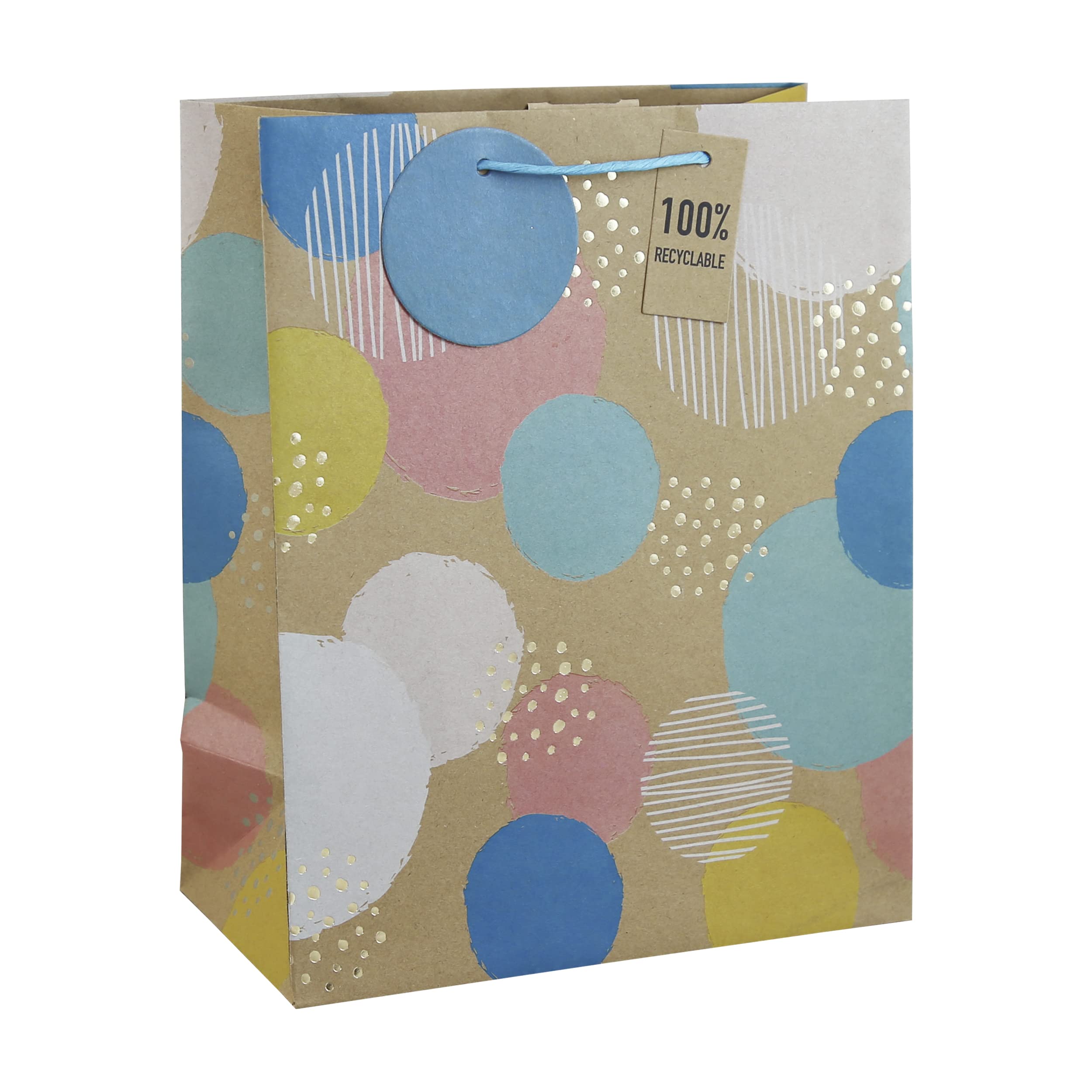 clairefontaine-geschenktasche-l-26-5-x-14-x-33-cm-kraftpapier-sommer-blumen image 5