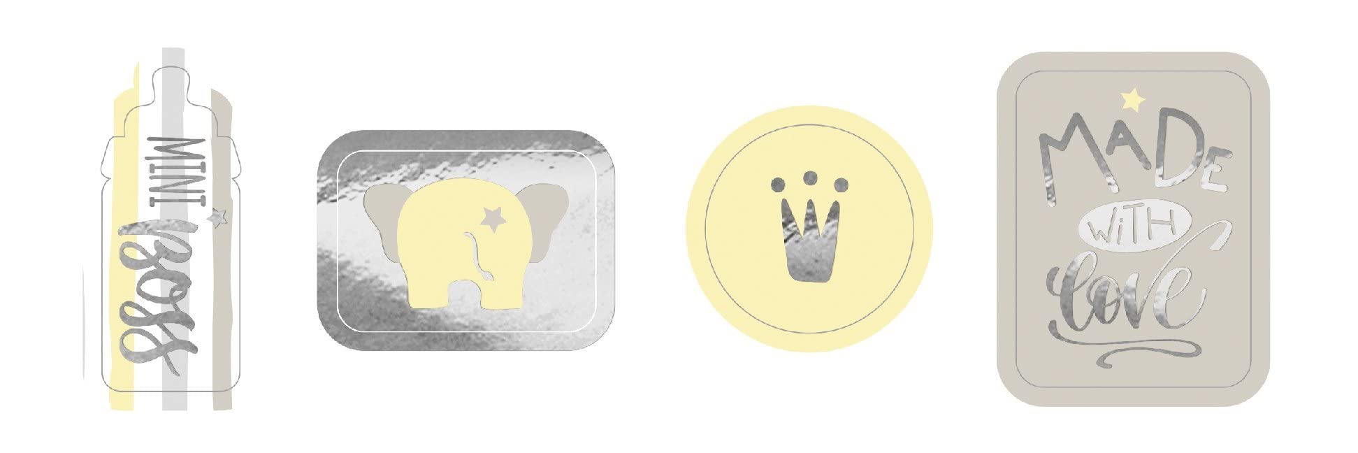 ursus-62454603f-designkarton-set-baby-din-a4-5-karten-20-sticker image 6