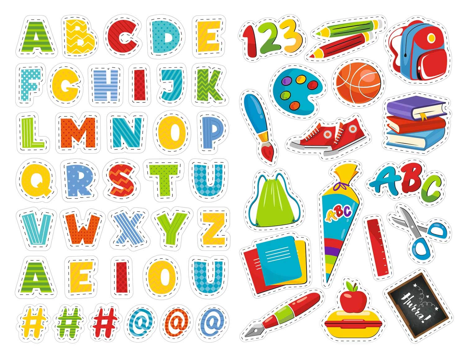 ursus-sticker-schulbeginn-endlich-schulkind-74-sticker-bunt image 3