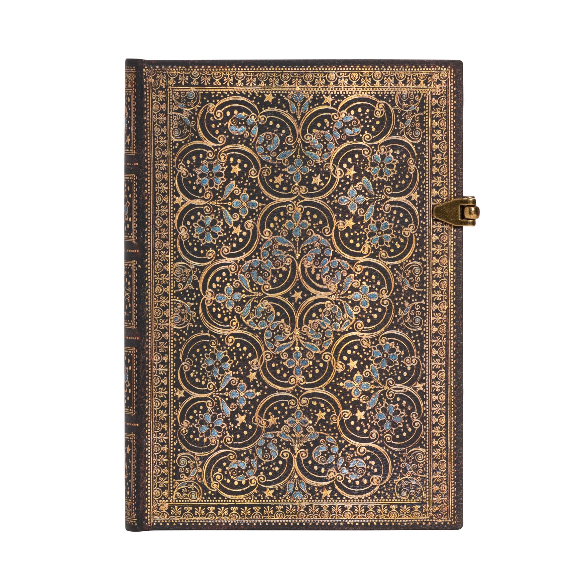paperblanks-notizbuch-hardcover-k-nigliche-bucheinb-nde-midi-130-x-180-mm image 1