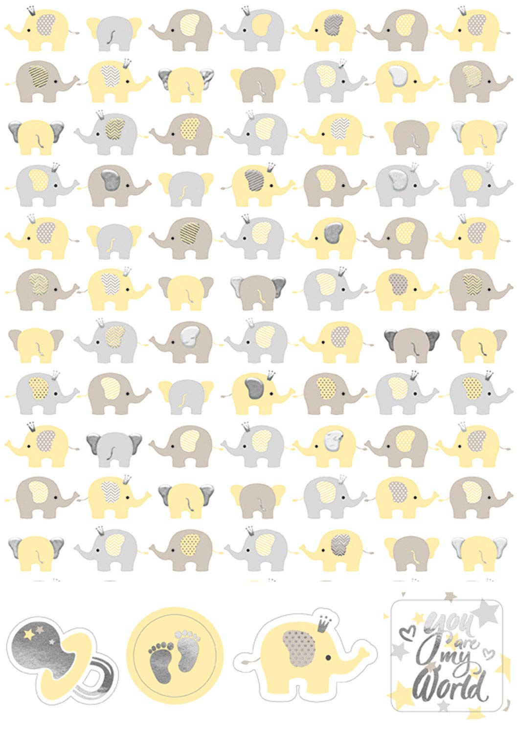 ursus-62454603f-designkarton-set-baby-din-a4-5-karten-20-sticker image 7