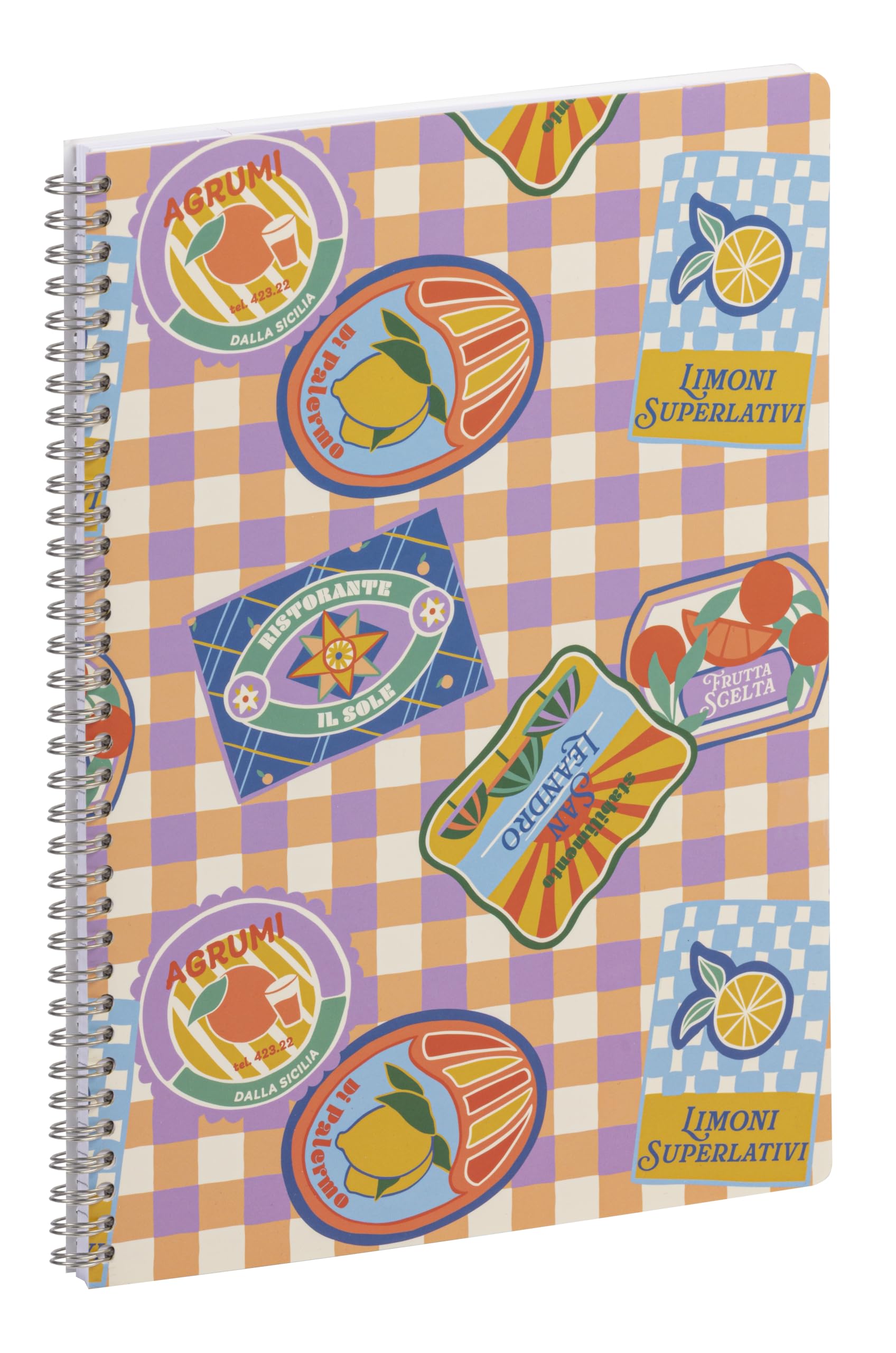 clairefontaine-116265c-notizheft-dolce-amore-a4-21-x-29-7-cm-liniert-74-blatt-do image 1