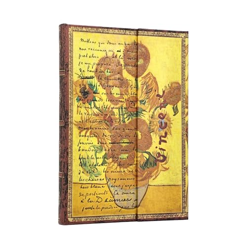 paperblanks-van-gogh-sunflowers-embellished-manuscripts-midi-journal-liniert-har image 5