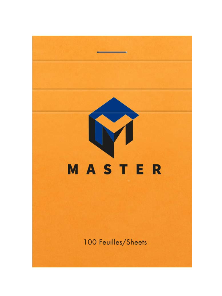 clairefontaine-10707c-notizblock-calligraphe-master-din-a7-50-blatt-kariert-70g- image 1