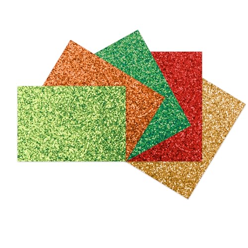 ursus-glitterkarton-traditional-6211-46-99f-din-a4-330-g-m-5-blatt-5-farben image 6