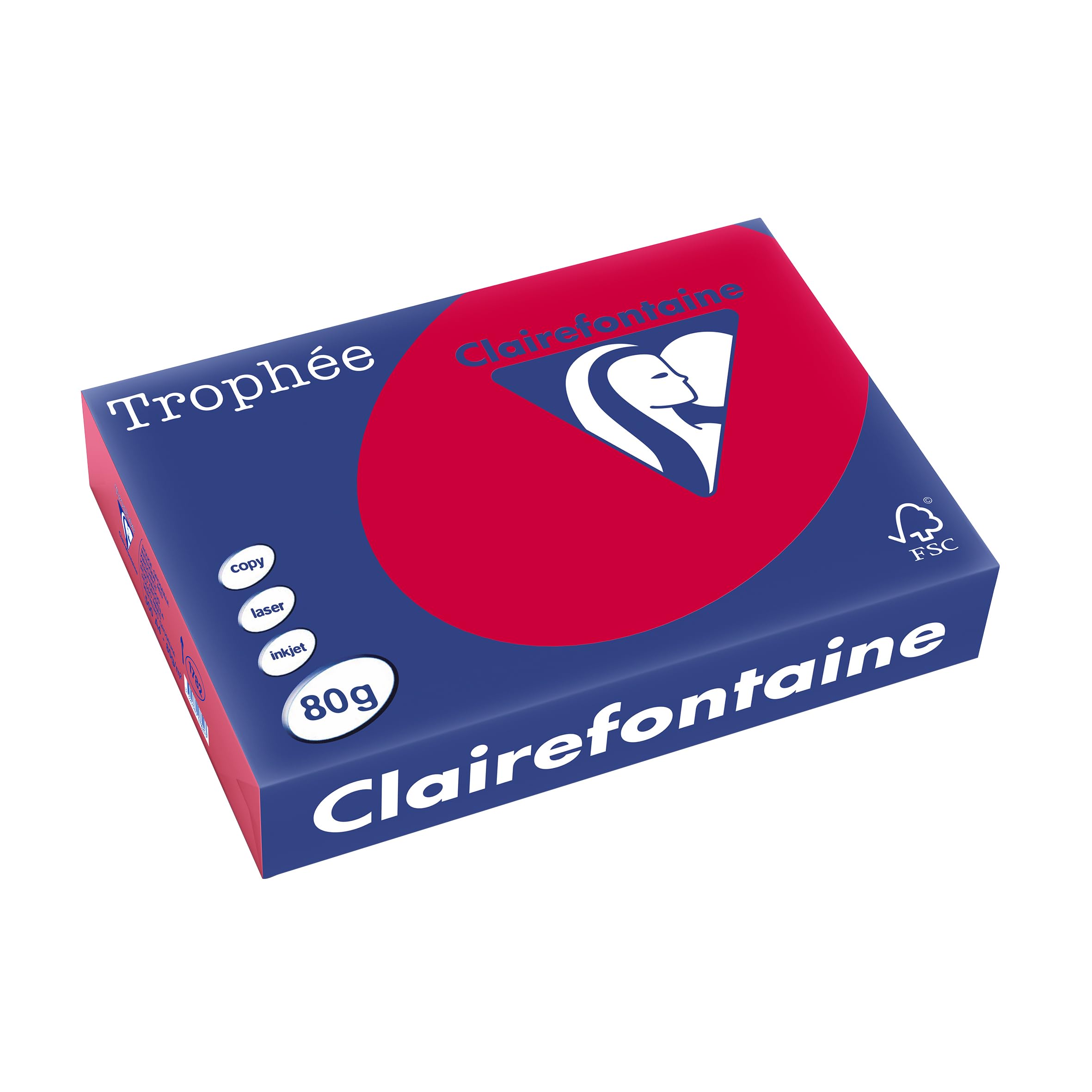 clairefontaine-1975c-troph-e-karton-pastell-druckerpapier-din-a4-80g-gr-n-5-x-50 image 7