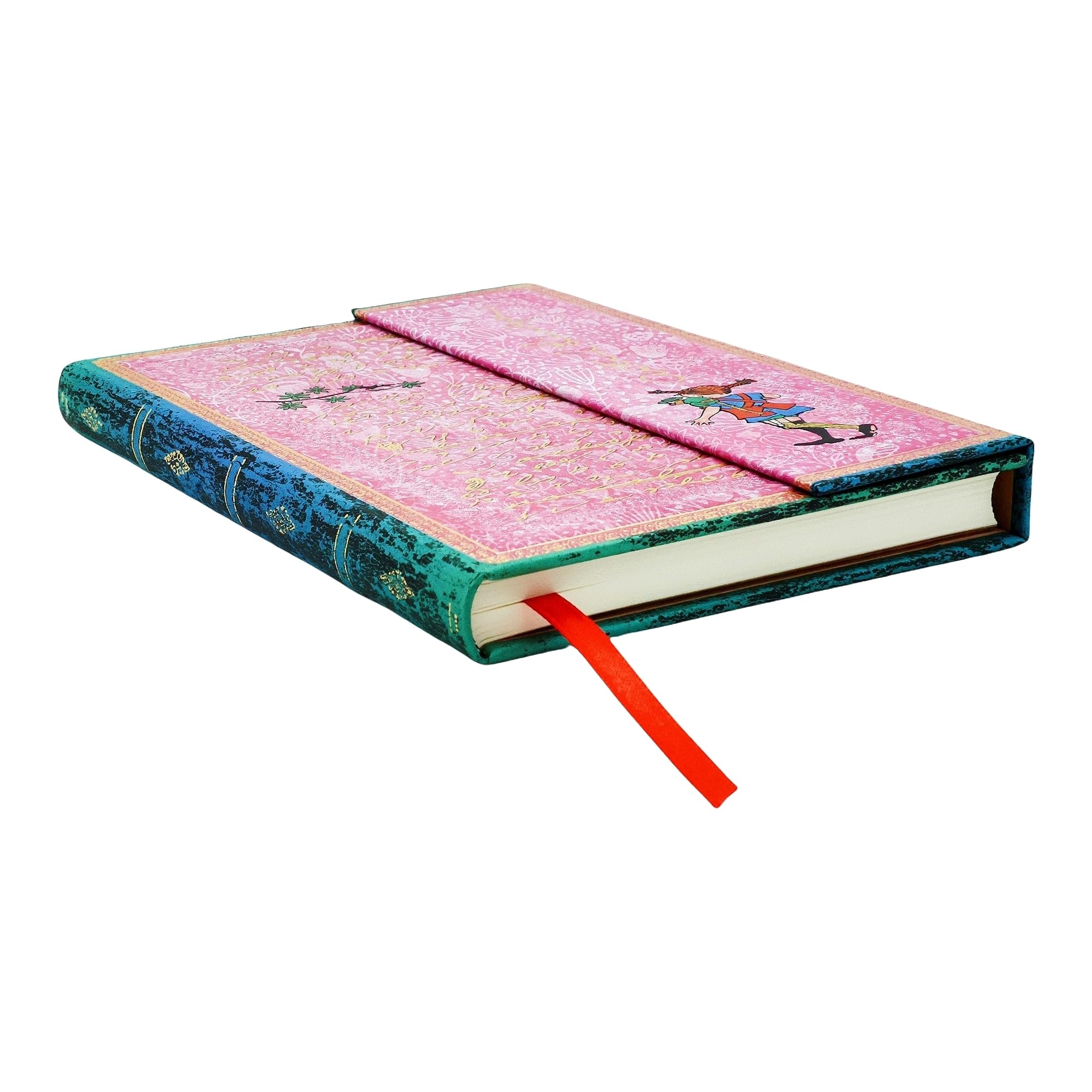 paperblanks-pippi-longstocking-midi-hardcover-journal-linienlos-mit-verschluss image 3