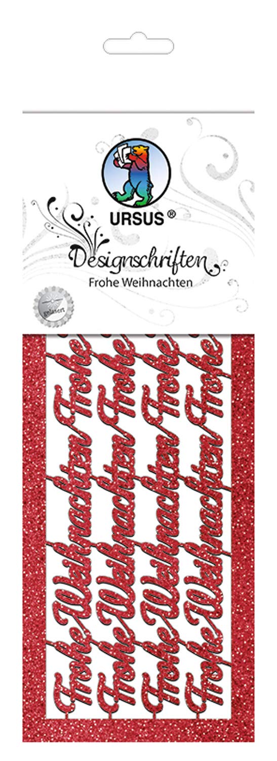 ursus-designzahlen-adventszahlen-rubinrot-glitterkarton-1-24-2-bogen image 6