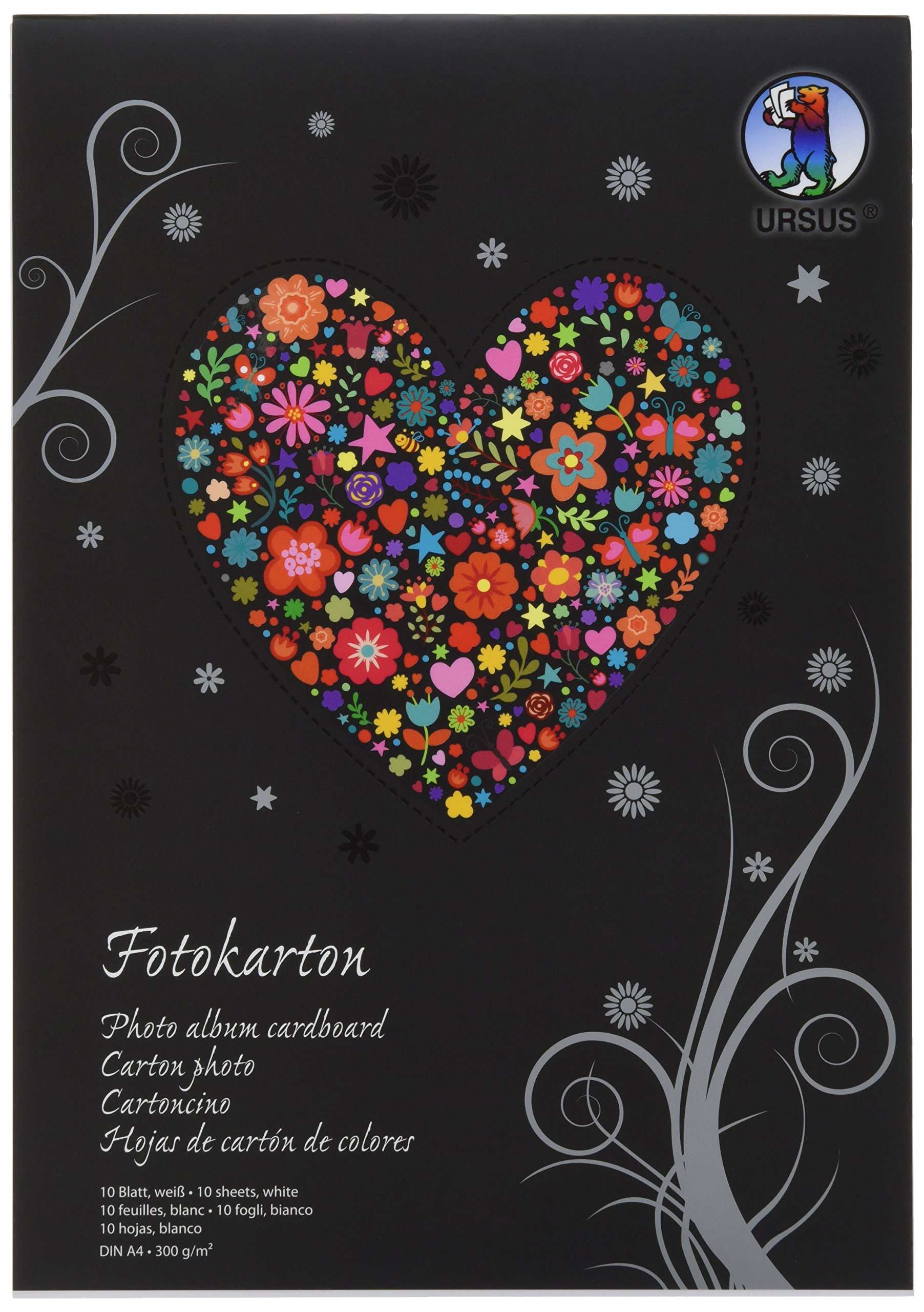 ursus-fotokarton-block-sonderedition-din-a4-schwarz-10-blatt-300-g-qm image 6