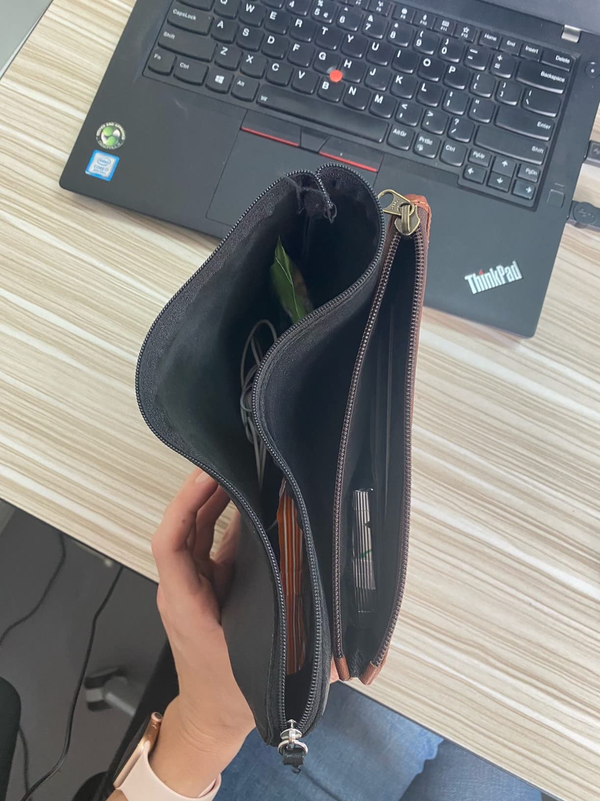 Weiches Leder, schick schwarz!