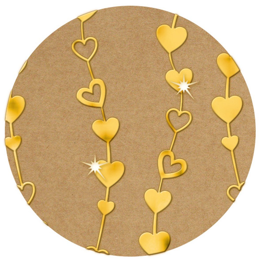 ursus-62384603f-designkarton-selection-herzen-gold-din-a4-250-g-qm-25-blatt-kraf image 3