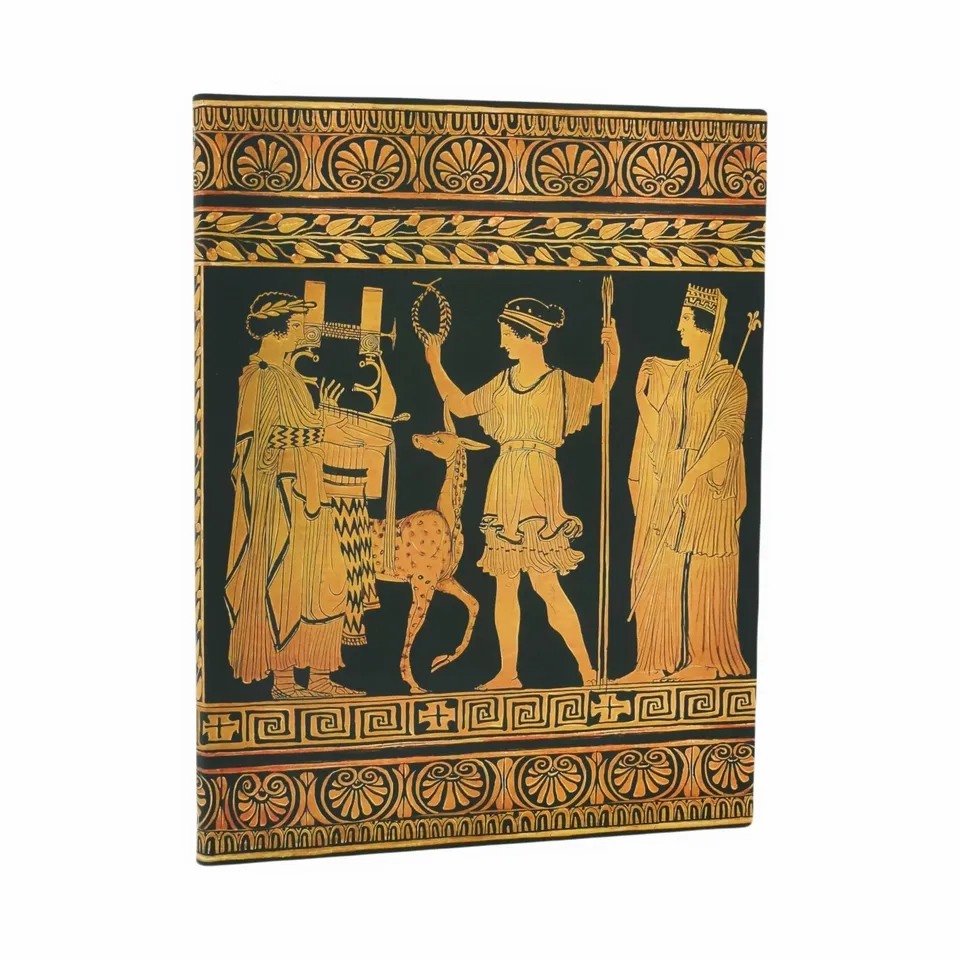 paperblanks-gathering-of-deities-ancient-greek-pottery-ultra-softcover-journal-l image 1