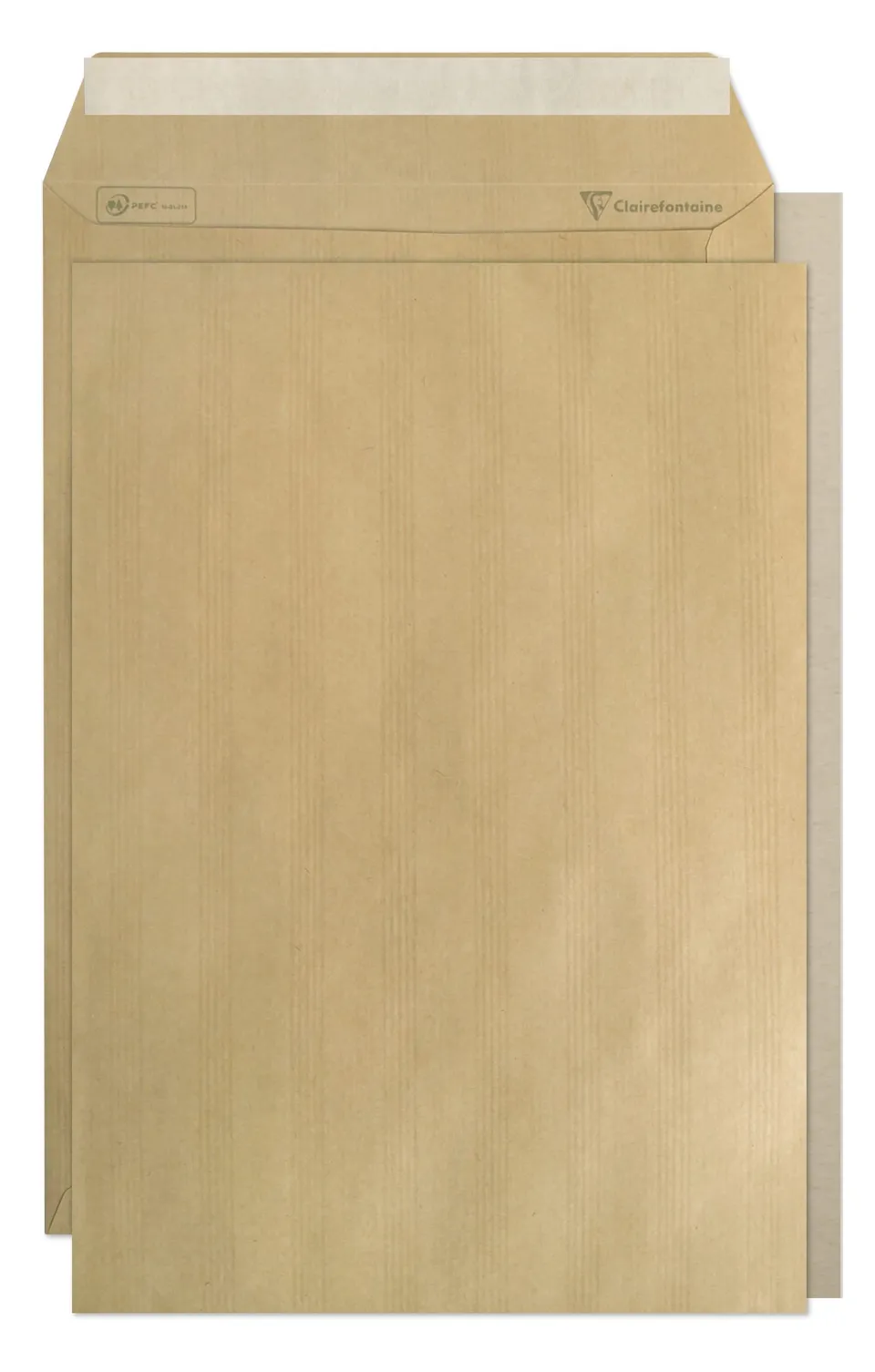 clairefontaine-versandtaschen-c4-229x324-mm-kraftbraun-selbstklebend-100-st-ck image 1
