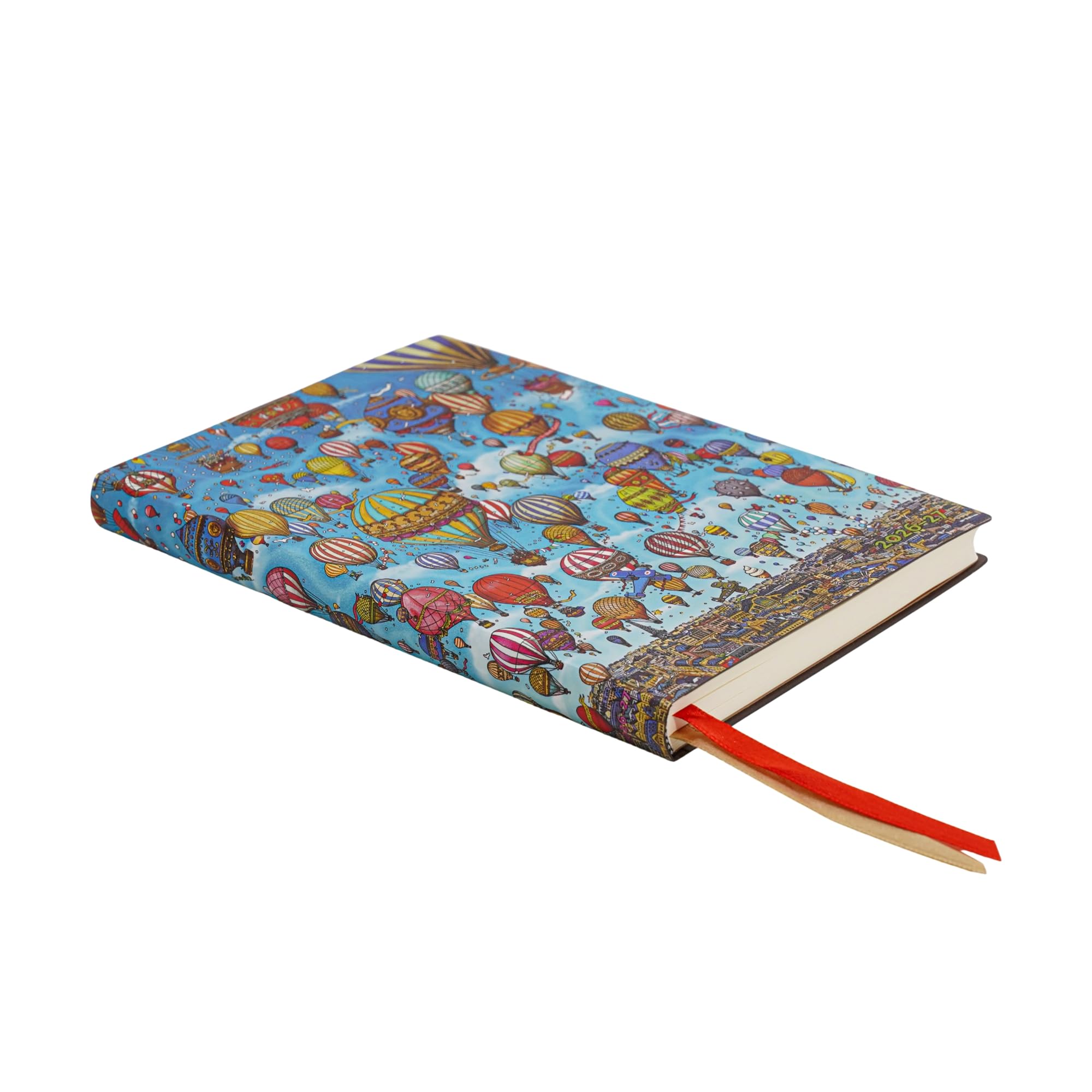 paperblanks-18-monatskalender-2027-festival-der-ballons-midi-horizontal-1-woche- image 3