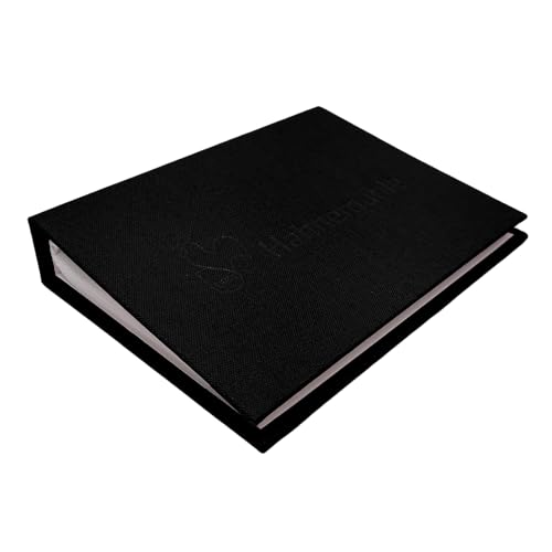 hahnem-hle-mini-fotoalbum-10x15-cm-leinencover-schwarz-f-r-40-fotos image 7