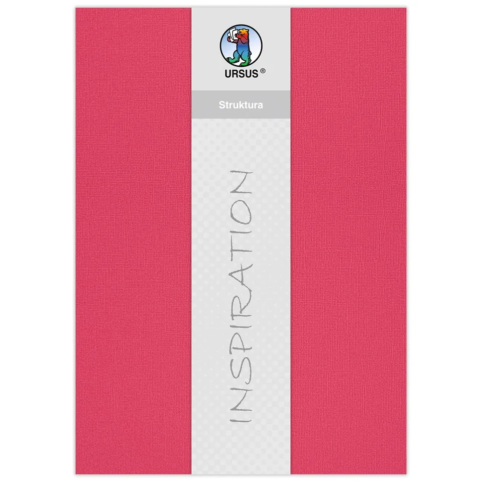ursus-80010023-bastelkarton-struktura-basic-2-himbeere-23-x-33-cm-220-g-qm-5-bla image 1