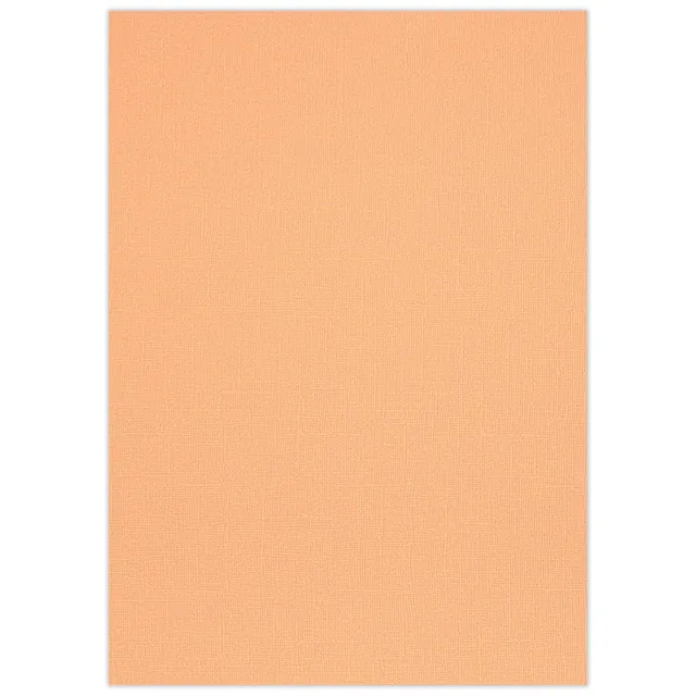 ursus-struktura-basic-2-bastelkarton-din-a4-mango-220-g-qm-25-blatt image 1