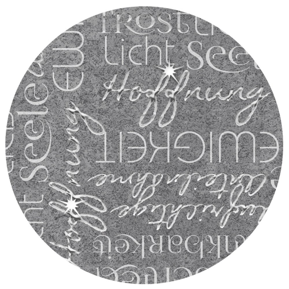 ursus-62314602f-designkarton-kondolenz-din-a4-motiv-2-silber-5-blatt-200-g-qm image 3