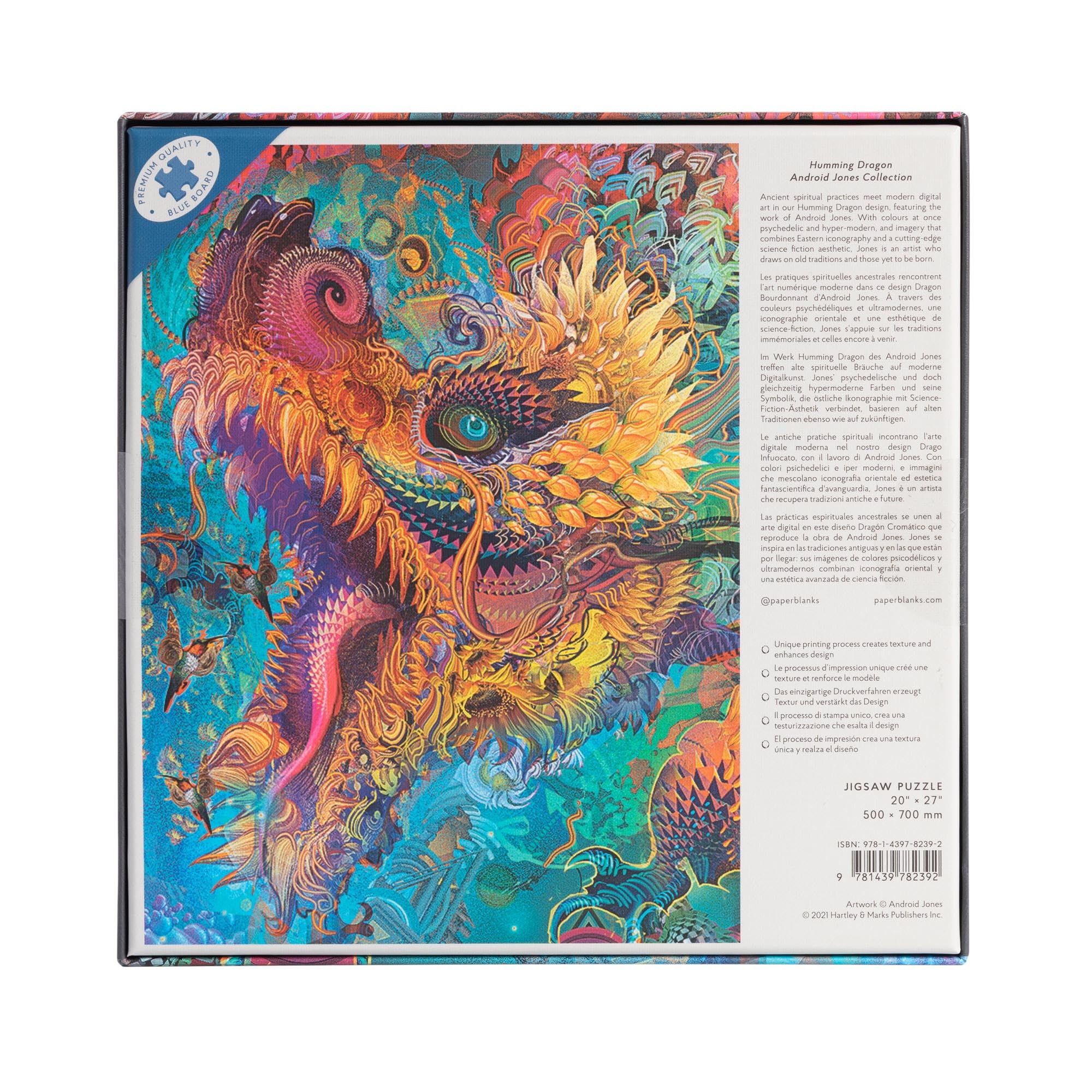 paperblanks-humming-dragon-android-jones-collection-puzzle-1000-teile-psychedeli image 3