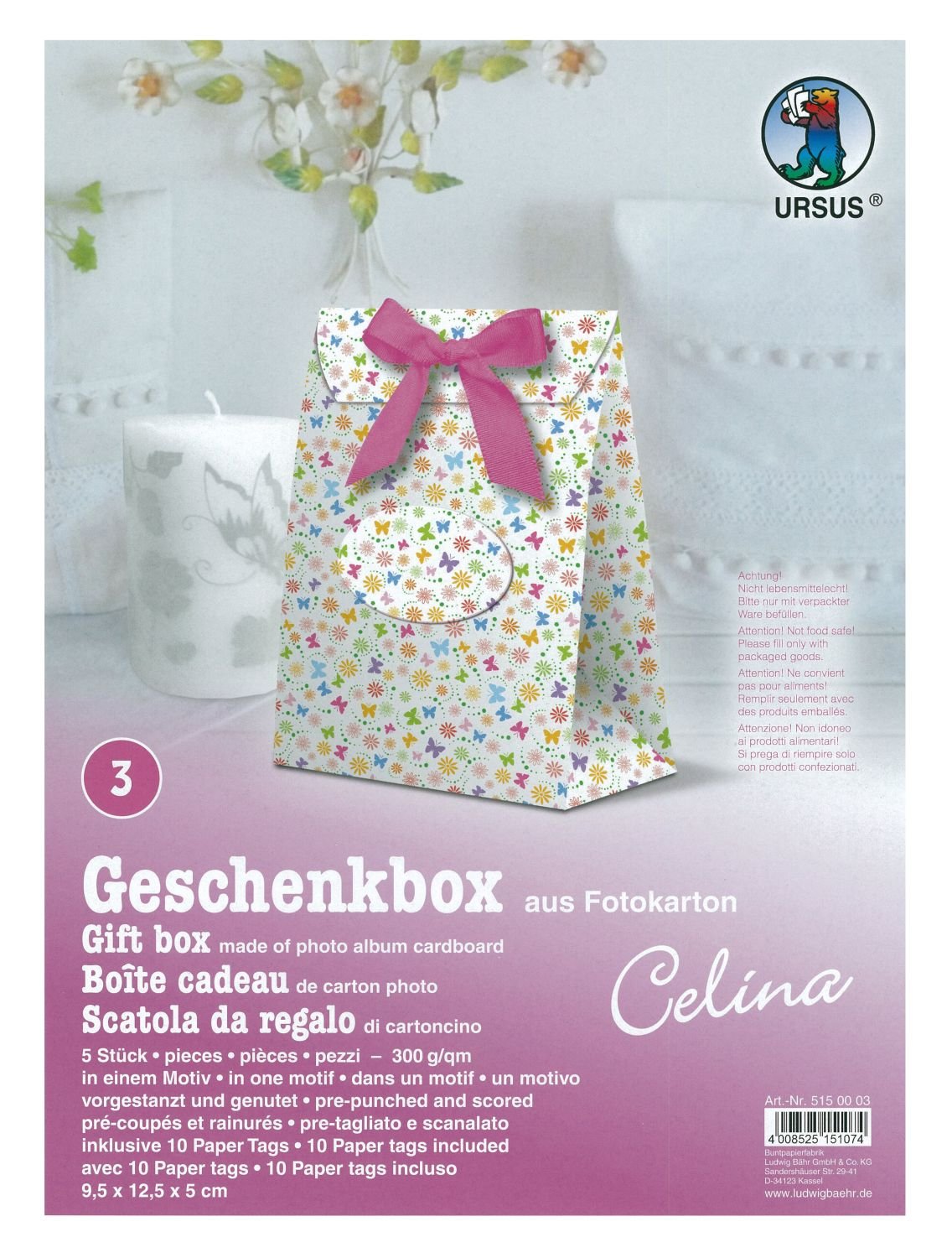 ursus-geschenkbox-celina-schneestern-rot-5-boxen-aus-fotokarton-300-g-qm-mit-pap image 7